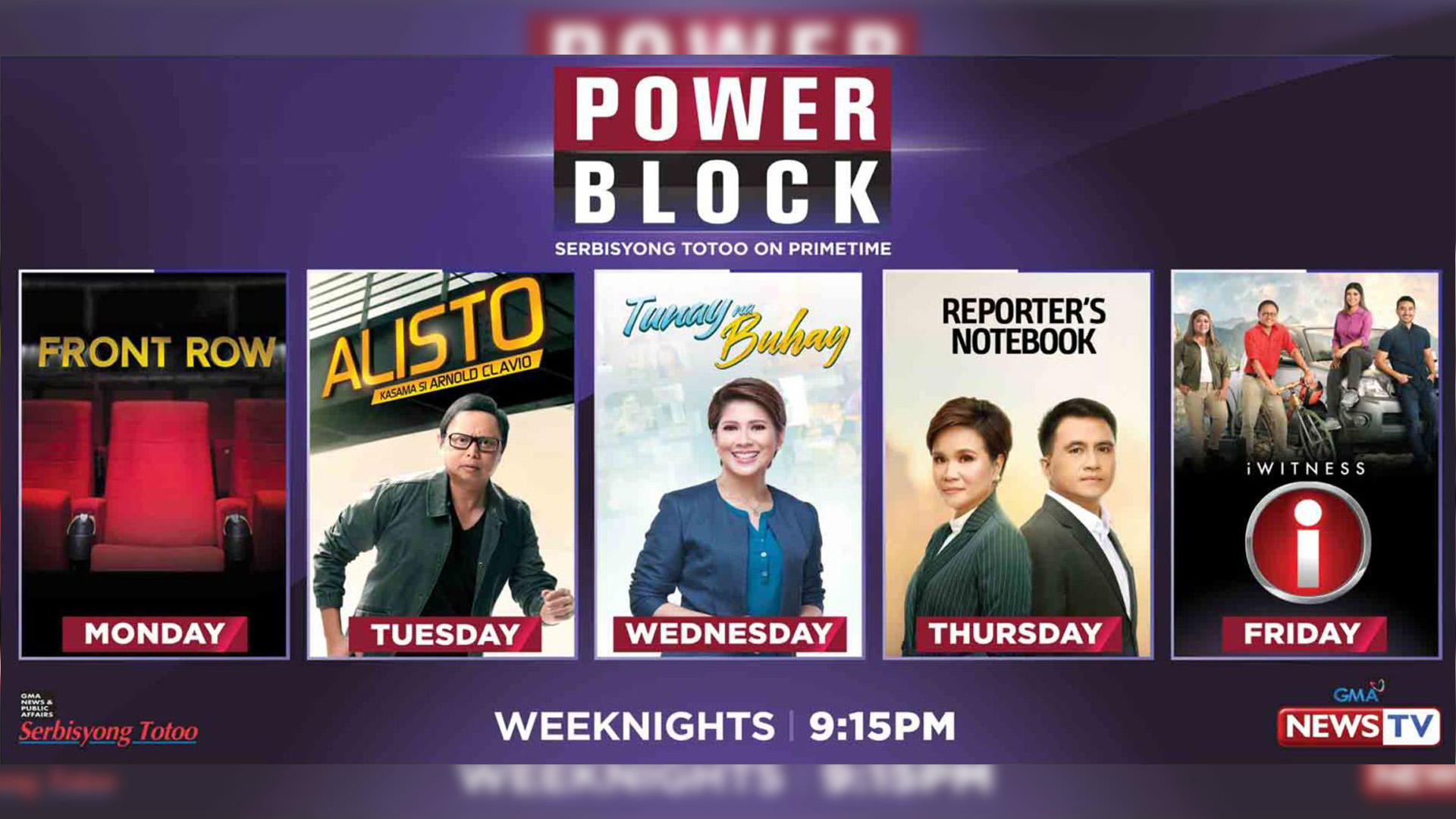 GMA’s AwardWinning Public Affairs Shows Move To Primetime PAGEONE