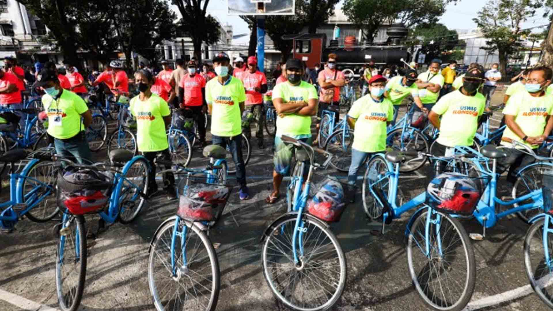 Japanese Bikes To Boost Mobility Of Iloilo Village Watchmen PAGEONE