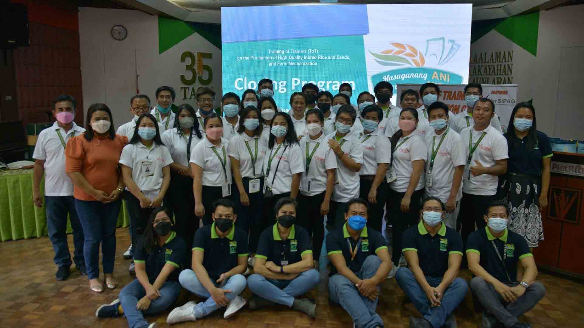 Agricultural Extension Workers Ready To Assist Central Luzon Rice ...